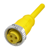 Balluff Cordset, 7/8" female 0deg, 3-pin, 5m